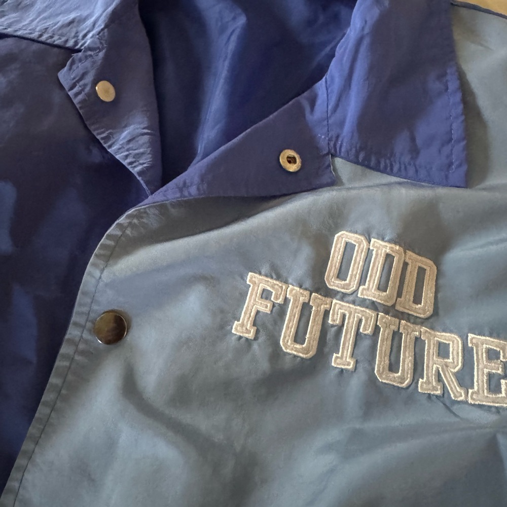 Odd Future Blue Outerwear Windbreaker